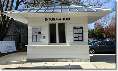 Guilford Preservation Alliance Information Booth, Guilford CT