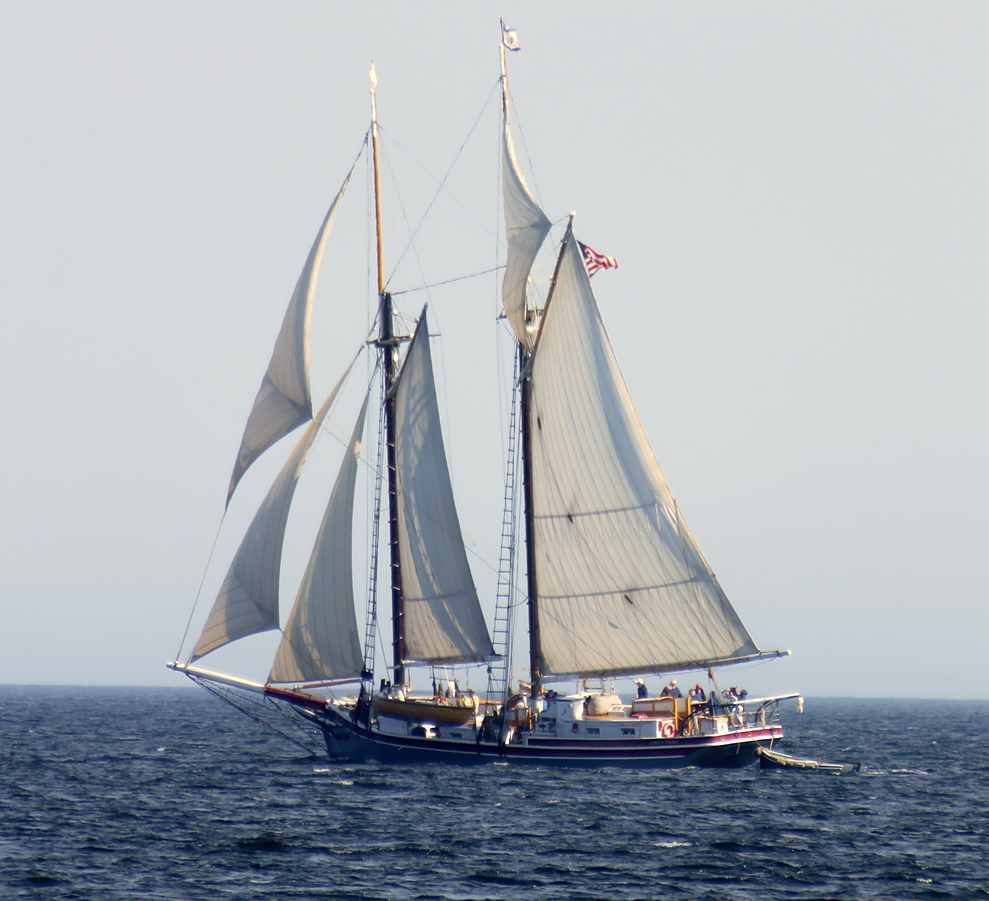 Maine windjammers (sailing boats)